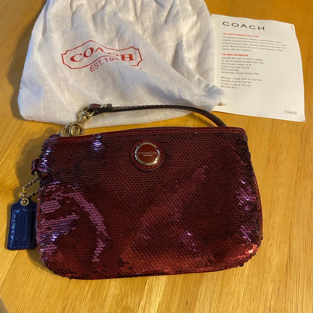 Coach Wristlet